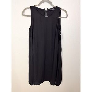 Halogen Black Sleeveless Tank Swing A-Line Dress NWT Size XS